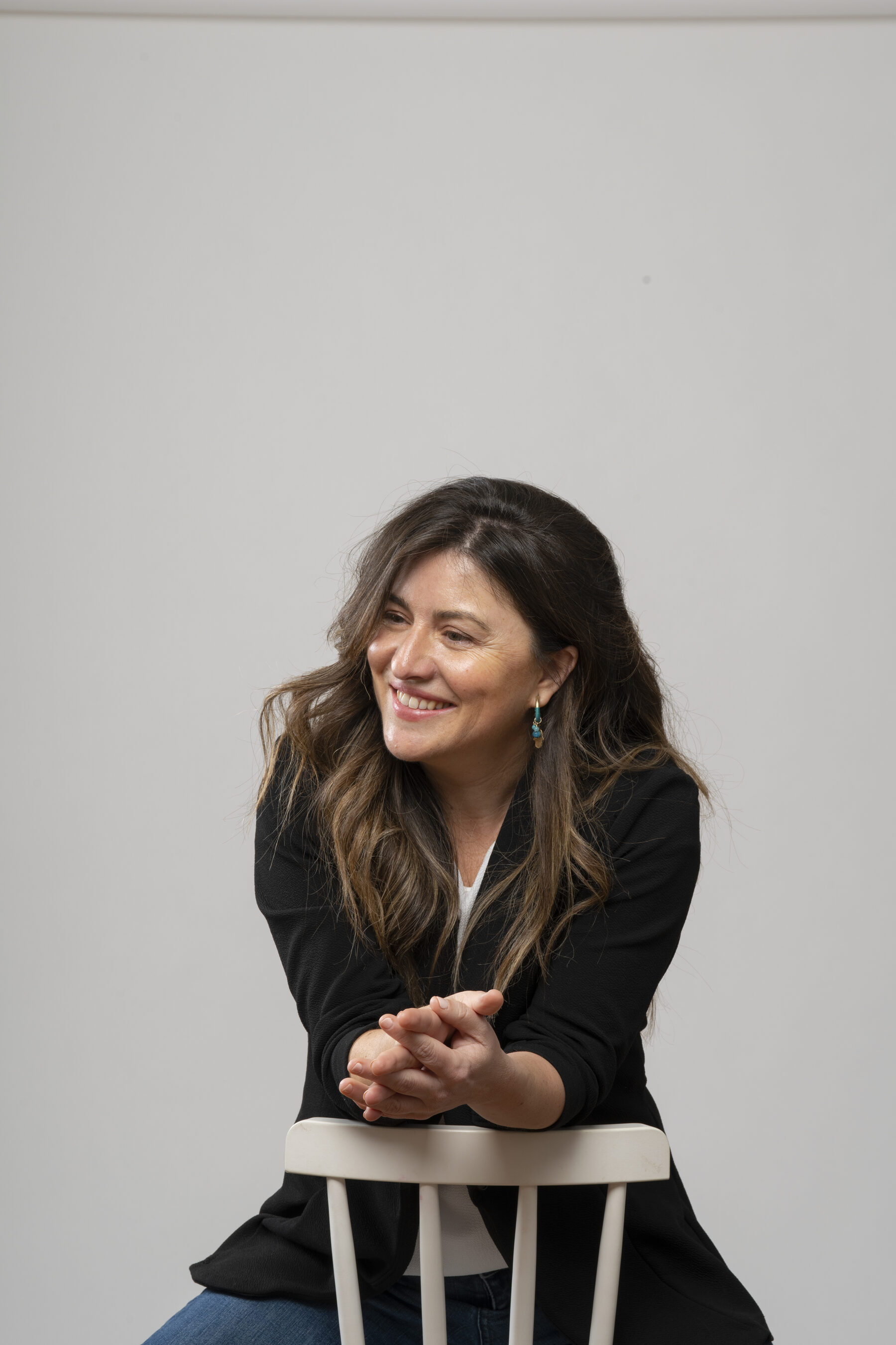 Sonia Gázquez somrient durant una sessió